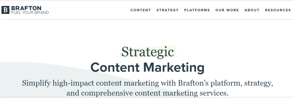 Brafton: Best Content Writing Services in NYC