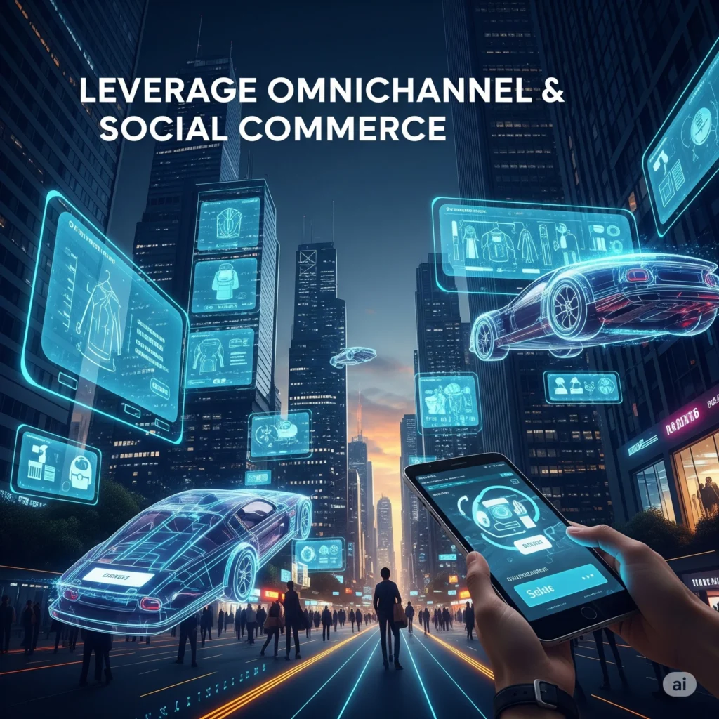 Leverage Omnichannel & Social Commerce - E-commerce Business Growth Hacks in 2025