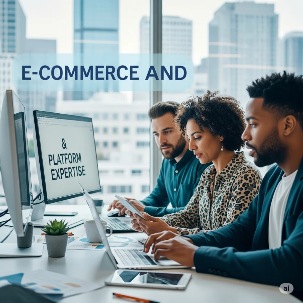 E-commerce and Platform Expertise - Best Website Design Services in USA