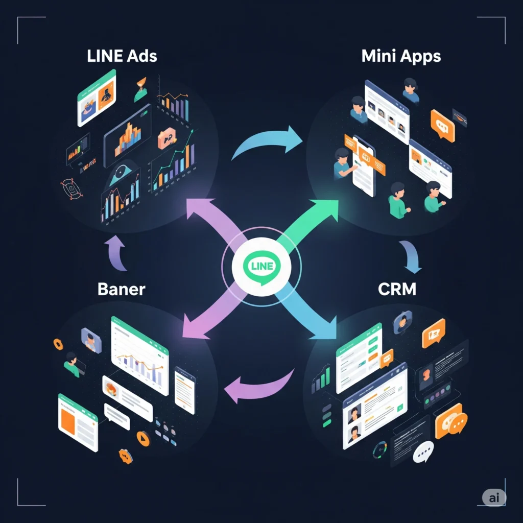 LINE Ads, Mini Apps & CRM - Best Performance Marketing Services in Thailand