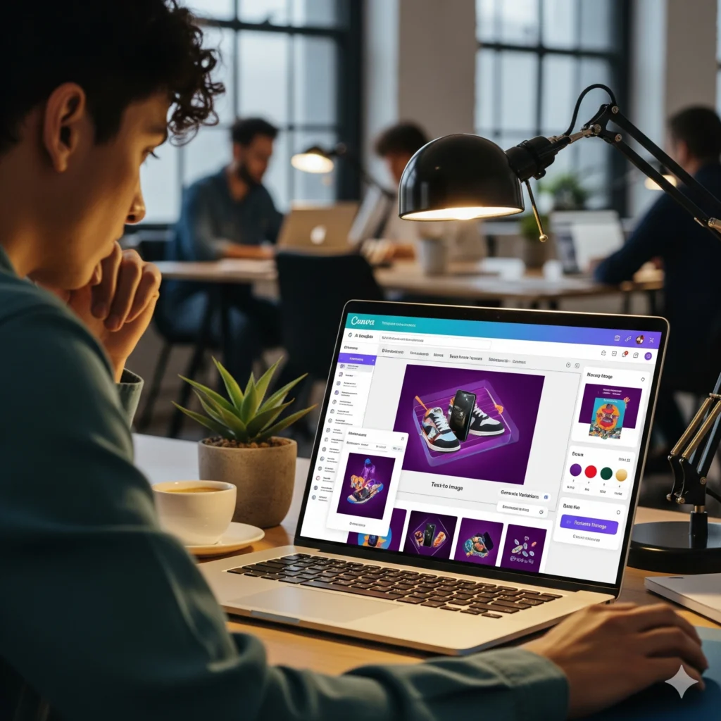 Ad creatives, fast - Best Canva AI Design in 2025