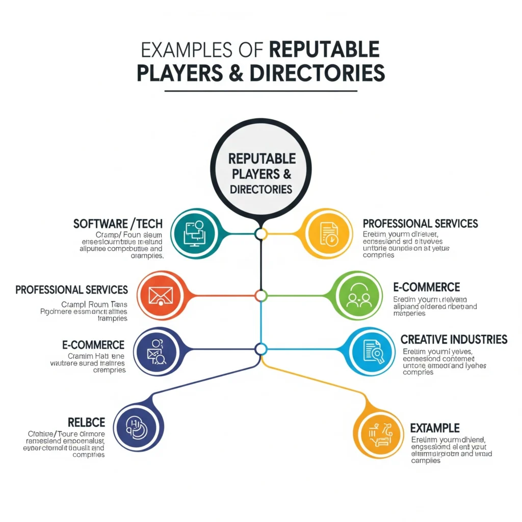 Examples of reputable players and directories - Best Performance Marketing in Los Angeles