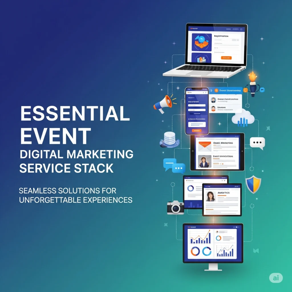 The Essential Event Digital Marketing Service Stack - Best Event Digital Marketing Services in India