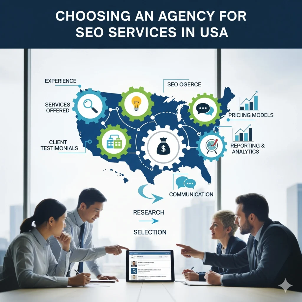 Choosing An Agency For SEO Services in USA - Top SEO Services in USA