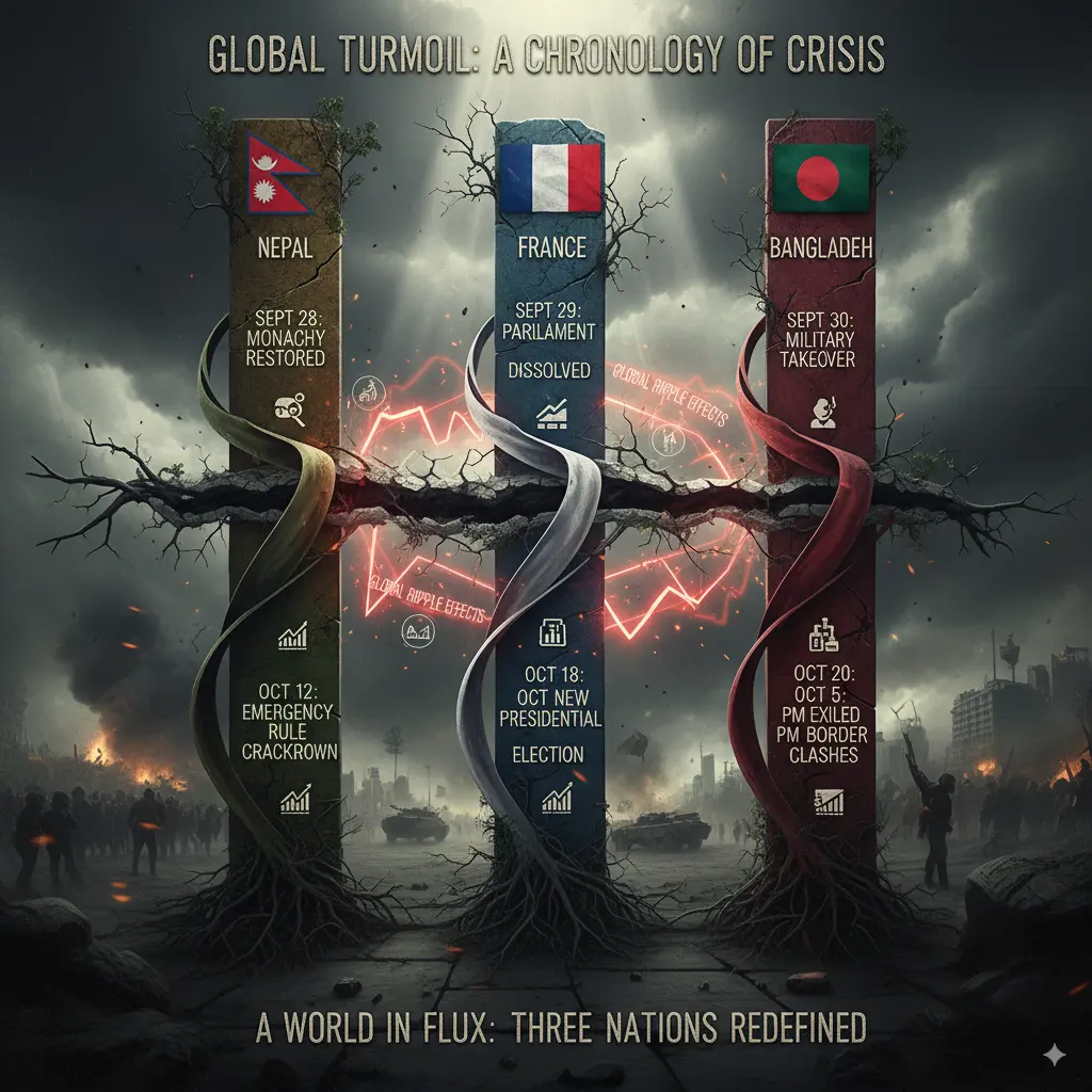 Major Events Timeline - How 3 Governments Vanished