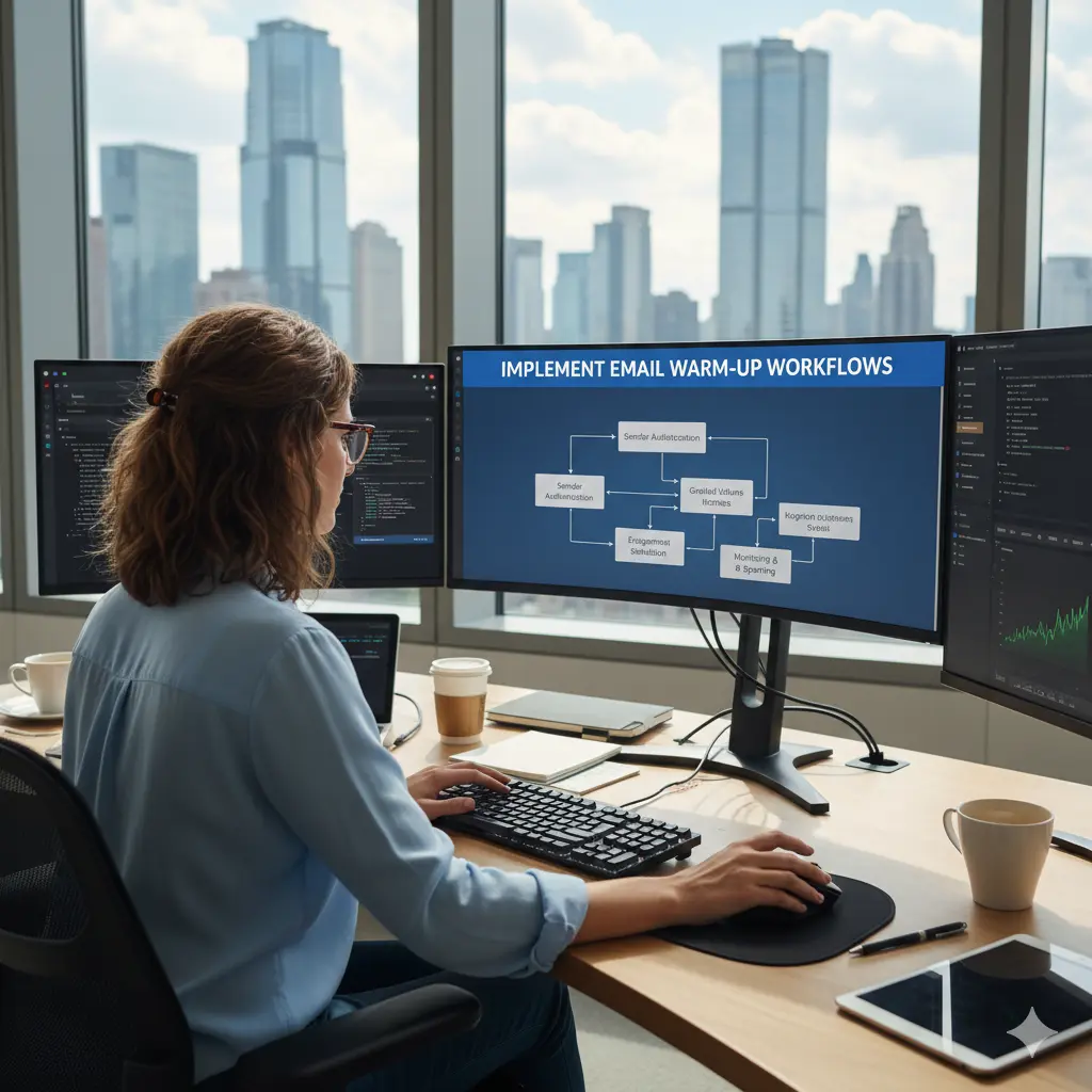 Implement Email Warm-Up Workflows - Top Email Marketing Hacks in 2025
