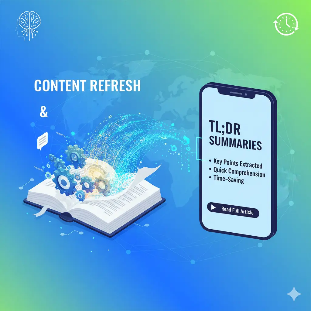 Content Refresh & TL;DR Summaries - Digital Marketing Hacks for Success in 2025