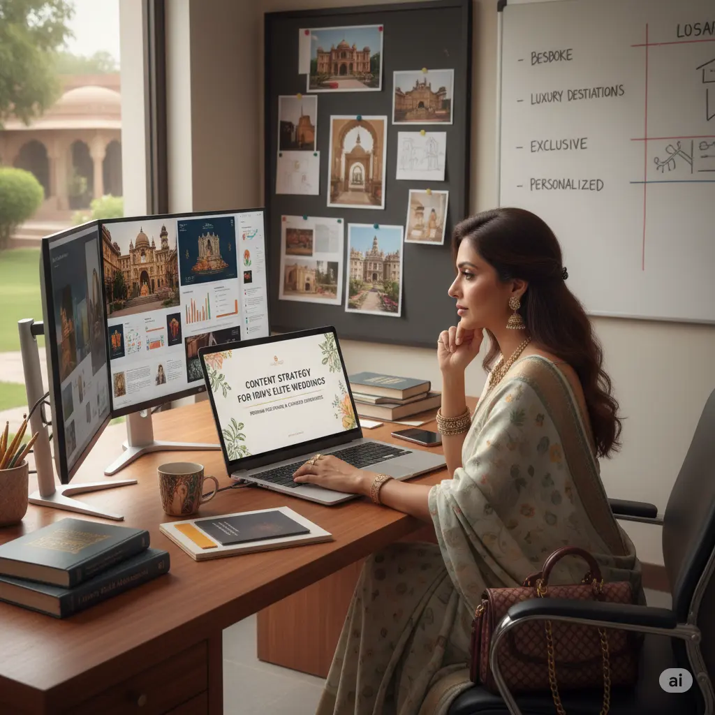 Content Marketing for Premium Positioning - Digital Marketing Services for Wedding