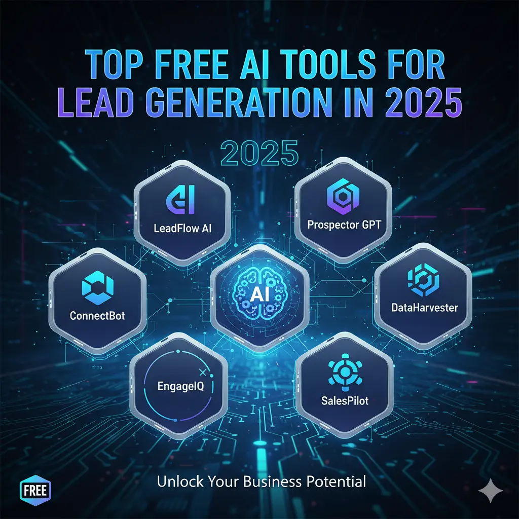 Top Free AI Tools for Lead Generation in 2025 - AI Tools To Generate Leads
