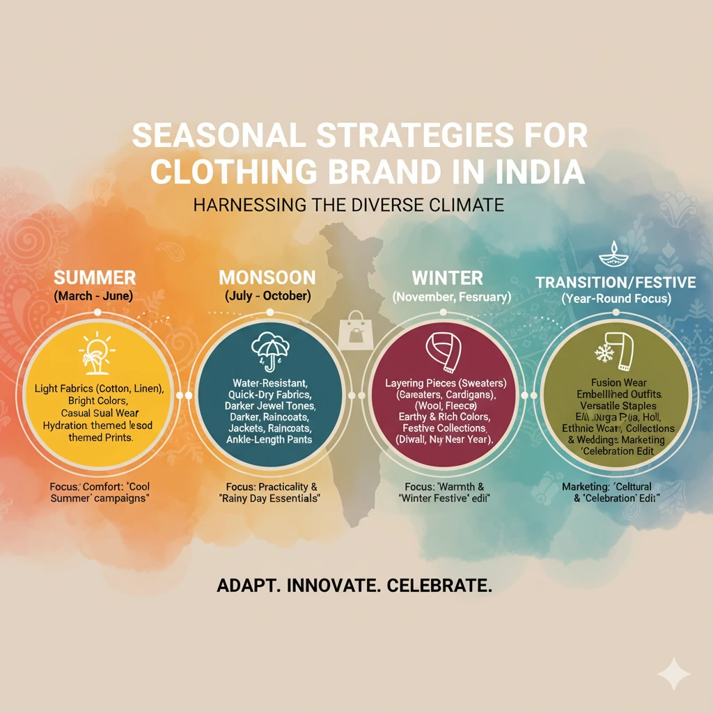 Seasonal Strategies - Clothing Brand in India