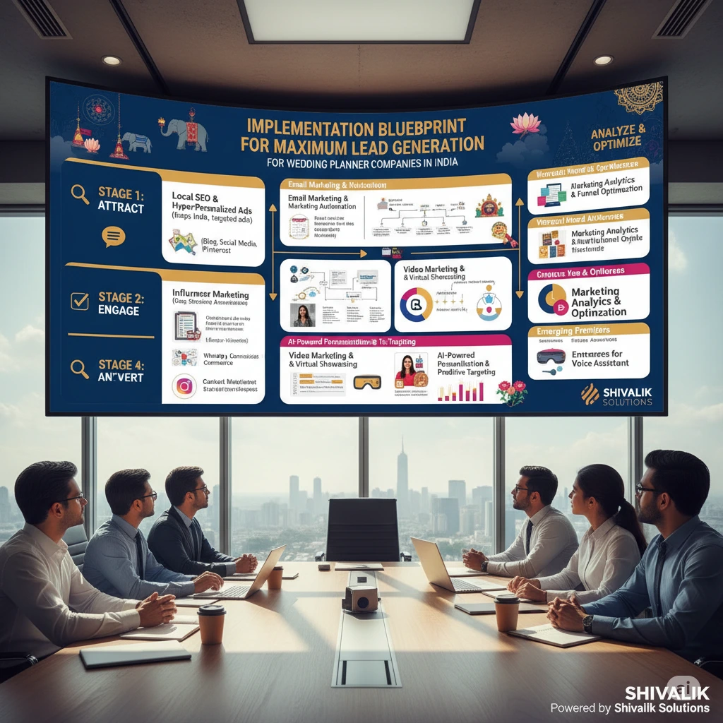 Implementation Blueprint for Maximum Lead Generation - Digital Marketing Services for Wedding