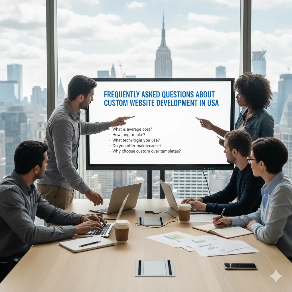 Frequently Asked Questions About Custom Website Development in USA - Custom Website Development in USA