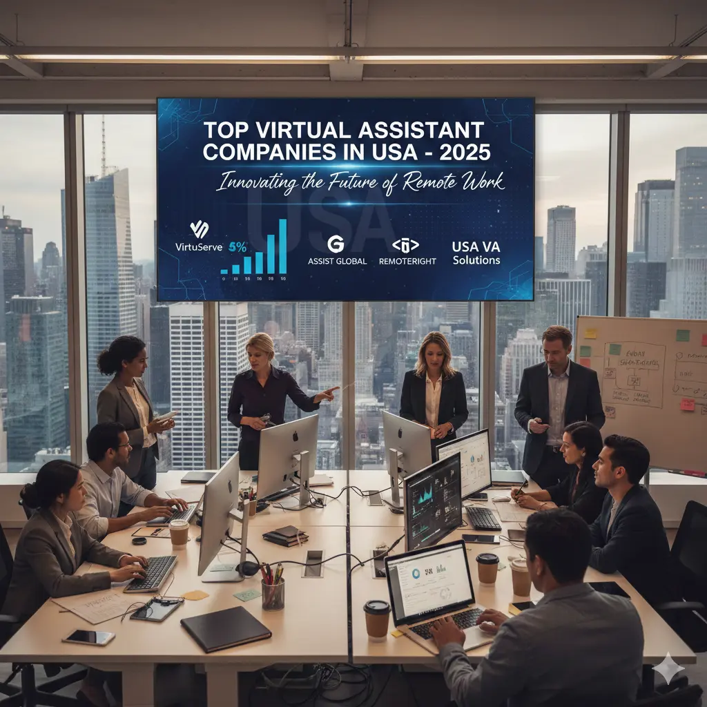 Top Virtual Assistant Companies in USA for 2025 - Top Virtual Assistant Services in USA