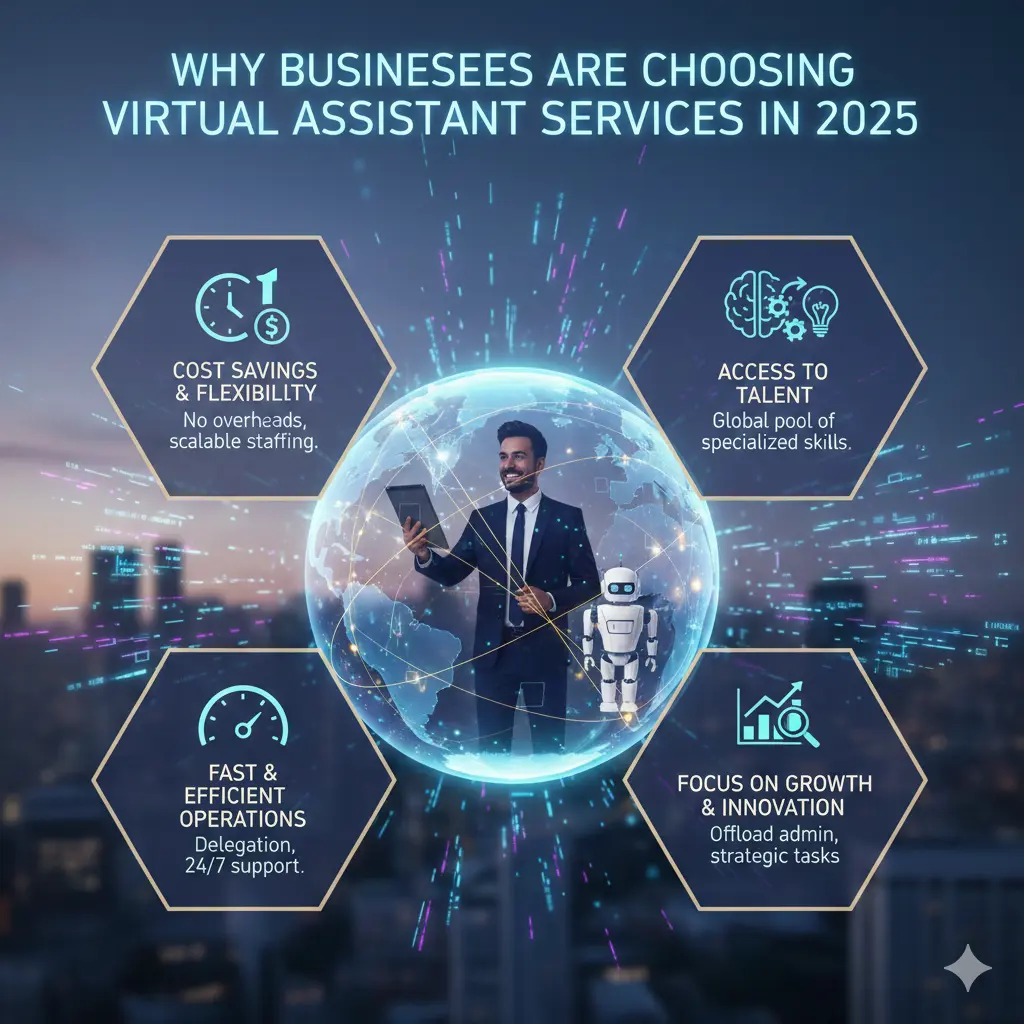 Why Businesses Are Choosing Virtual Assistant Services in 2025 -