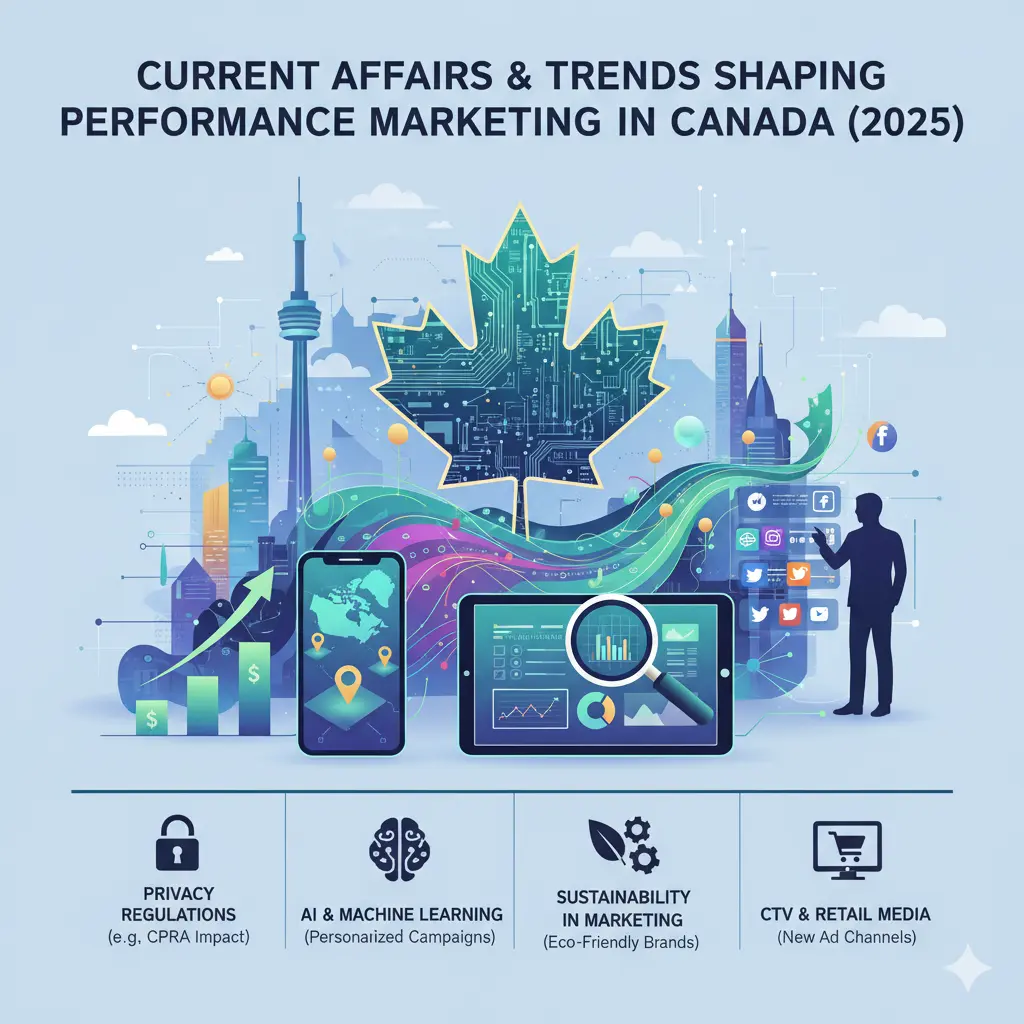 Current Affairs and Trends Shaping Performance Marketing in Canada (2025) -