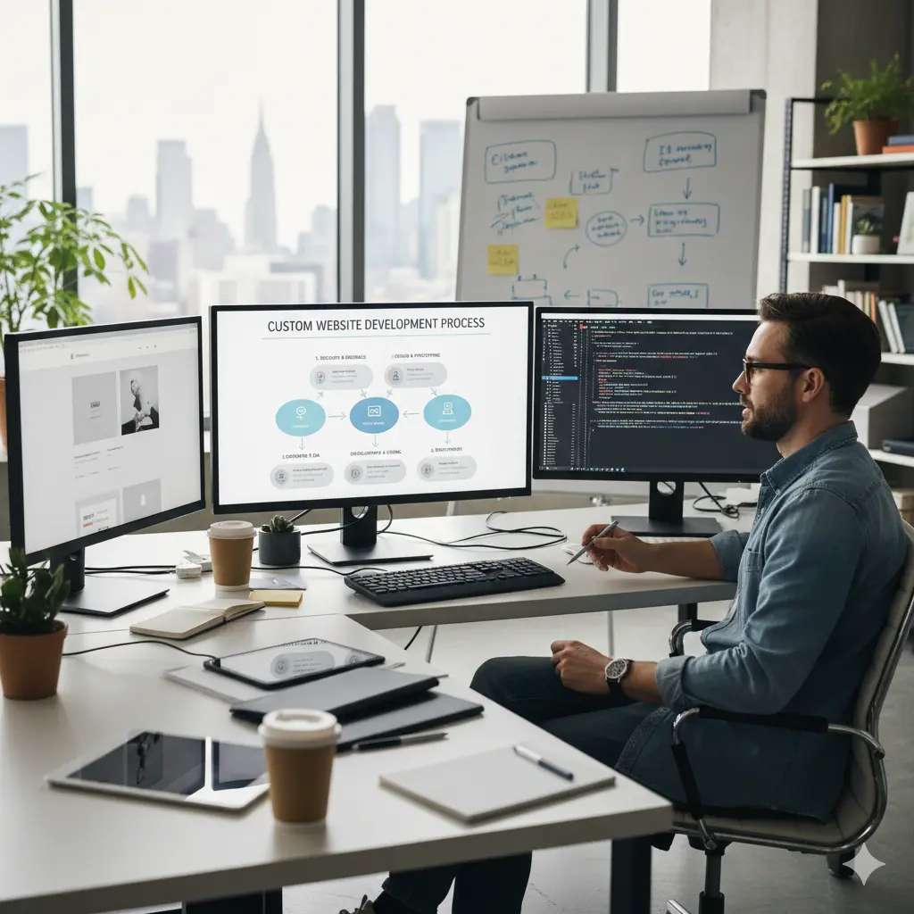 The Custom Website Development Process - Custom Website Development in USA