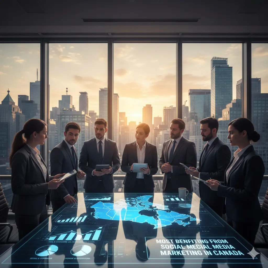 Industries Most Benefiting from Social Media Marketing - Top Social Media Marketing Services in Canada