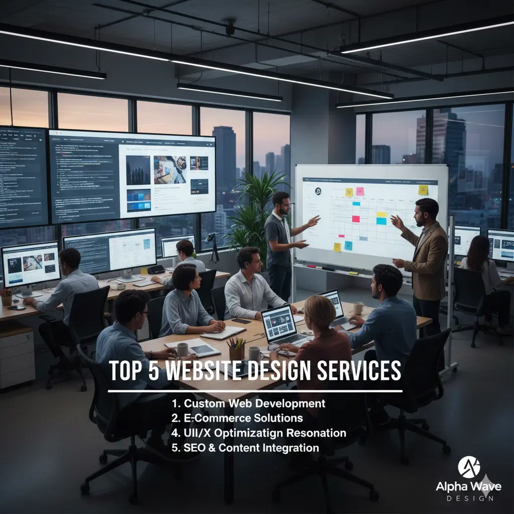 Top 5 Website Design Services from YouTube Research - Website Design Services in Dubai