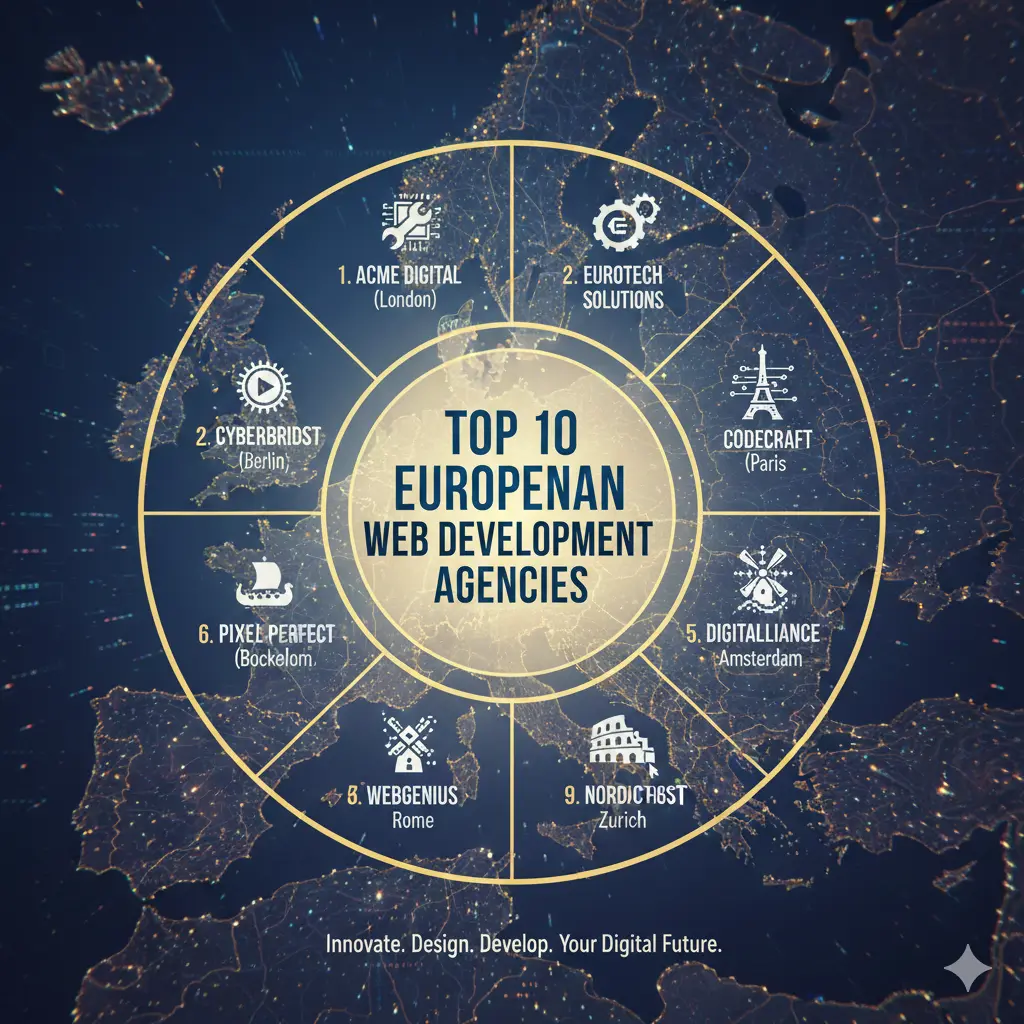 The Top 10 European Web Development Agencies: Analysis and Specializations - Website Development Services in Europe