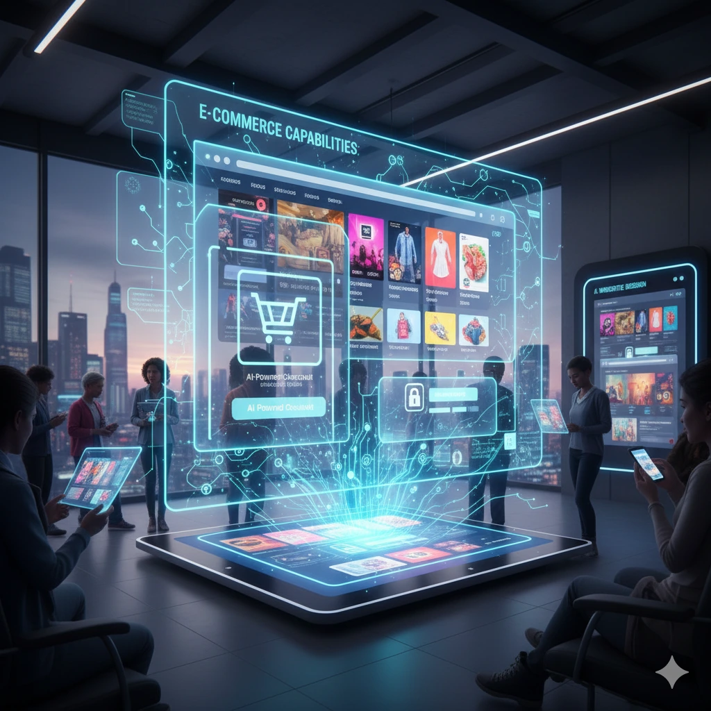 E-commerce Capabilities: Selling Online with AI Website Design - AI Website Design Services