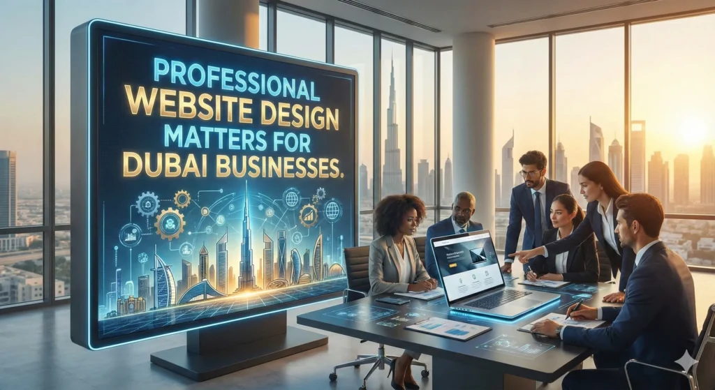 Why Professional Website Design Matters for Dubai Businesses - Website Design Services in Dubai