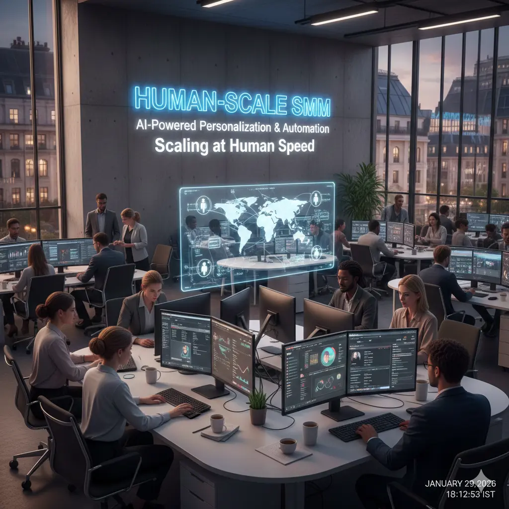 AI-Powered Personalization and Automation: Scaling at Human Speed - Social Media Marketing Services In Europe