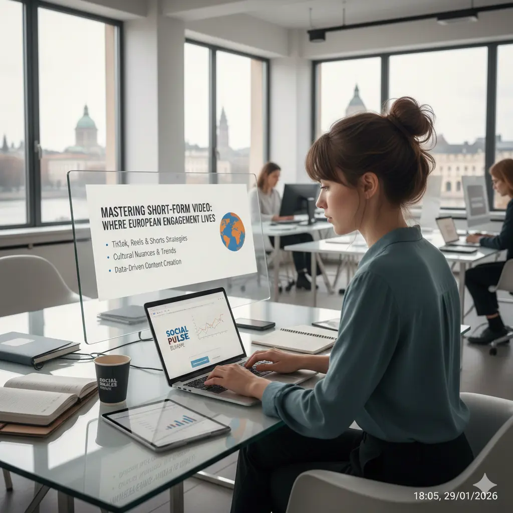 Mastering Short-Form Video: Where European Engagement Lives - Social Media Marketing Services In Europe
