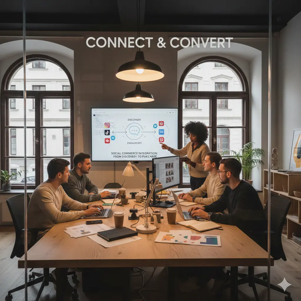 Social Commerce Integration: From Discovery to Purchase - Social Media Marketing Services In Europe