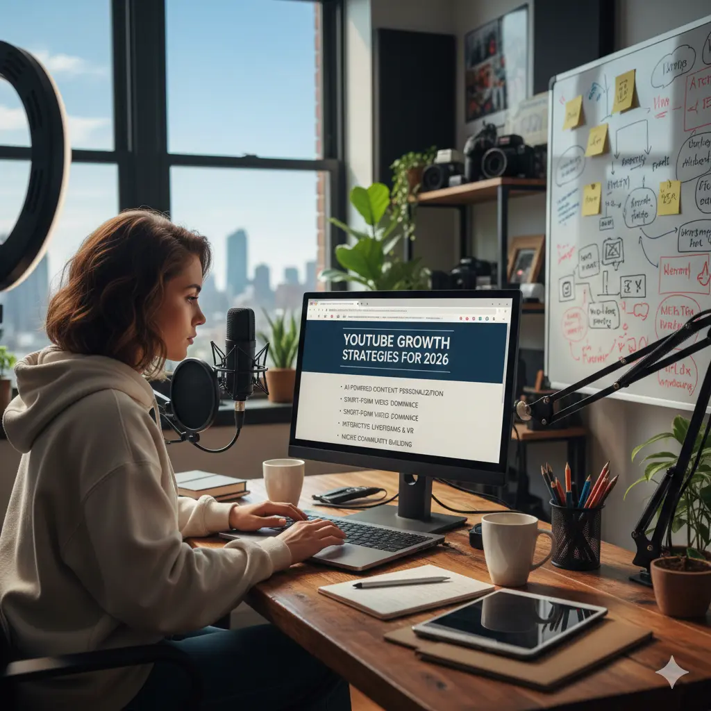 Part 5: YouTube Growth Strategies for 2026 - Free Video Generation Hacks in 2026