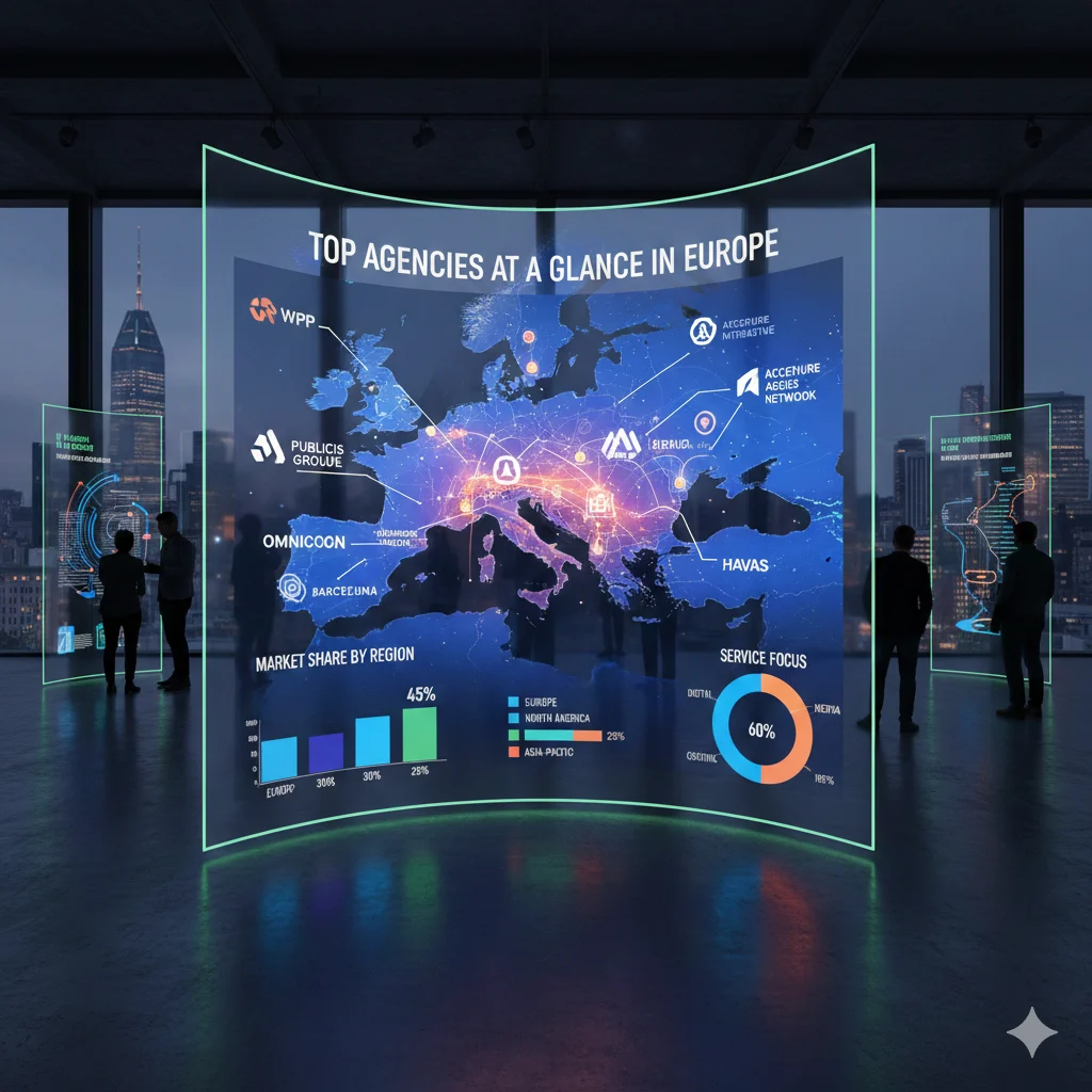 Top Agencies at a Glance - Best App Development Services in Europe