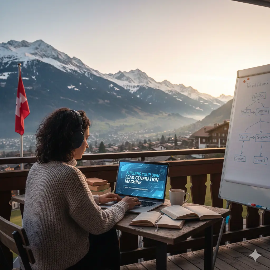 Part 4: Building Your Own Lead Generation Machine (Practice What You Preach) - Digital Marketing Services in Switzerland