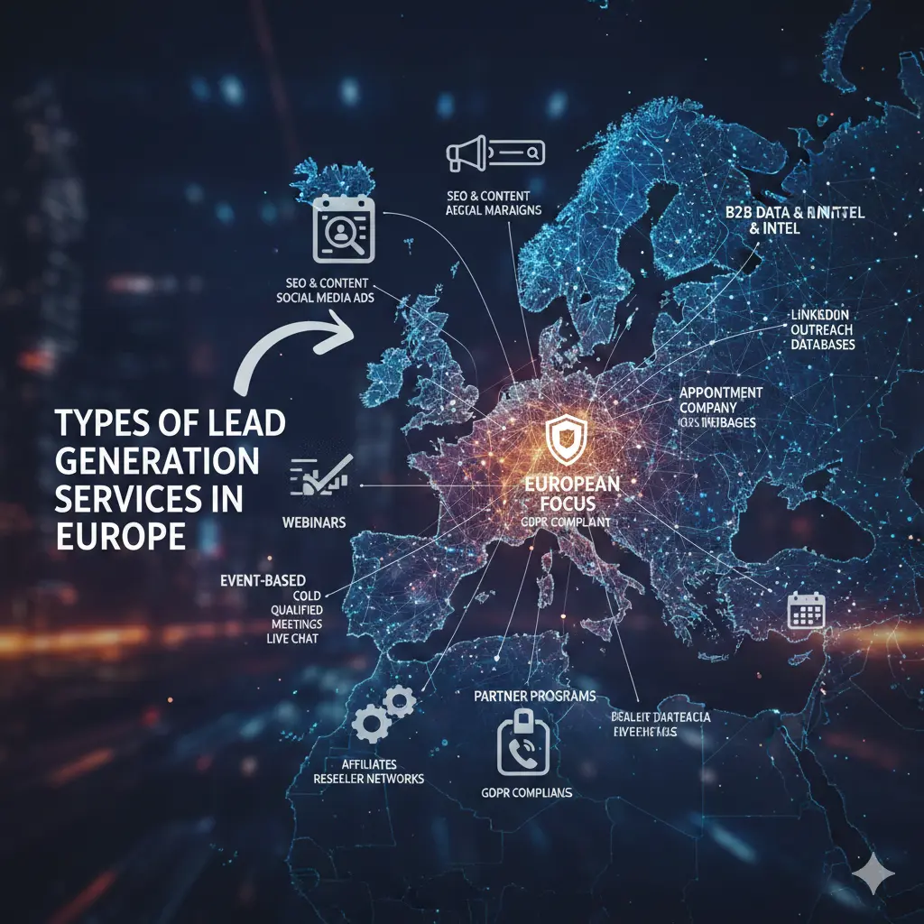 The Main Types of Lead Generation Services in Europe - Lead Generation Services in Europe