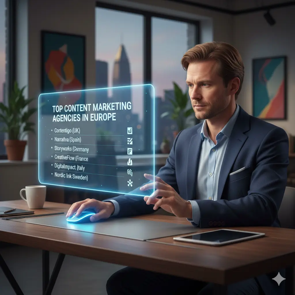 The Leading Players: Top Content Marketing Agencies in Europe - Content Marketing Services in Europe