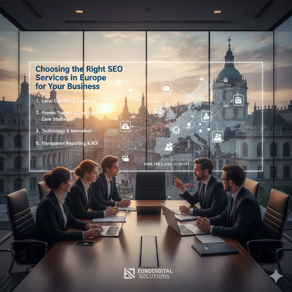 Choosing the Right SEO Services in Europe for Your Business - Best SEO Services in Europe