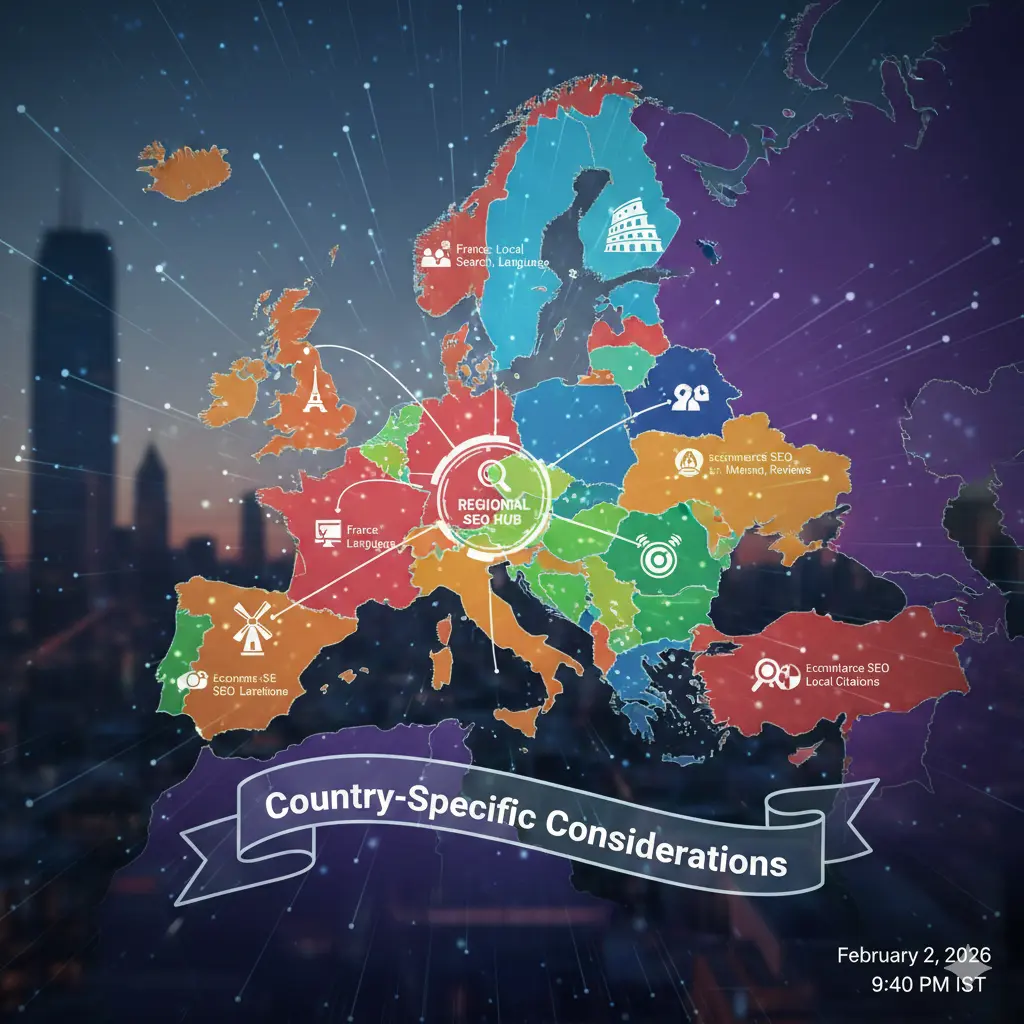 Regional SEO Services in Europe: Country-Specific Considerations - Best SEO Services in Europe