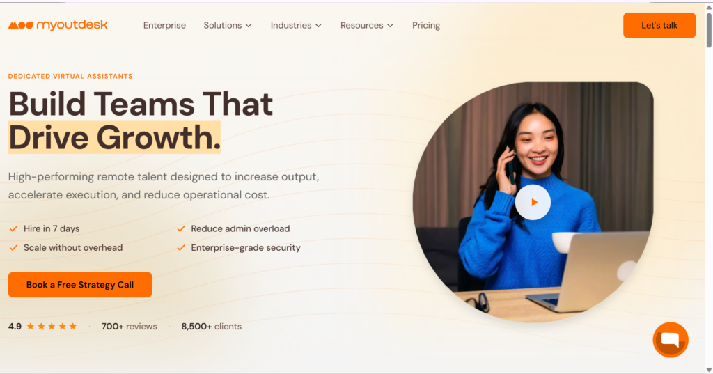 MyOutDesk — Best for Real Estate and Healthcare Volume